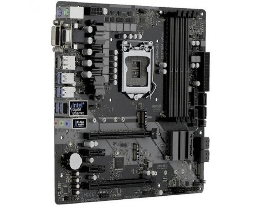 Материнская плата Q370M VPRO, Socket 1151, Intel®Q370, 4xDDR4-2133, D-SUB+DVI-D+HDM+DPI, 2xPCI-Ex16, 2xPCI-Ex1, 6xSATA3(RAID 0/1/5/10), 2xM.2, 8 Ch Audio, GLan, (0+4)xUSB2.0, (5+3)xUSB3.1, 1xUSB3.1 Type-C™, 2xPS/2, mATX, RTL,