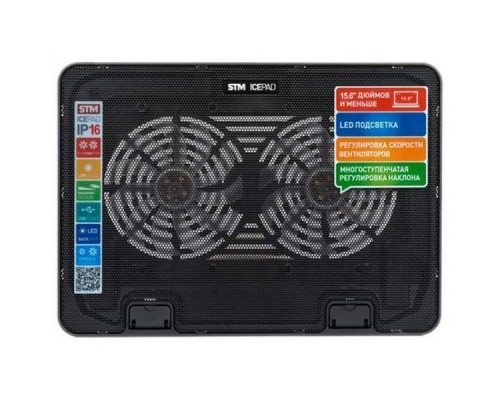 STM Laptop Cooling IP35 Black (17,3