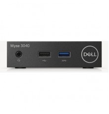 Тонкий Клиент Dell Wyse Thin 3040 (1.44)/2Gb/SSD8Gb/HDG400/ThinOs/GbitEth/15W/мышь/черный                                                                                                                                                                 
