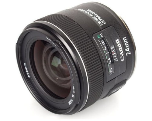 Объектив Canon EF IS USM (5345B005) 24мм f/2.8 черный