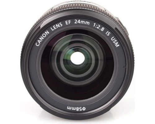 Объектив Canon EF IS USM (5345B005) 24мм f/2.8 черный