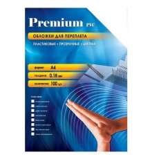 Обложки прозрачные пластиковые А4 0.18 мм зеленые 100 шт. Office Kit (PGA400180)                                                                                                                                                                          