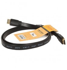 Кабель HDMI TV-COM 19M/M 1.4V  плоский 1m CG200F-1M                                                                                                                                                                                                       