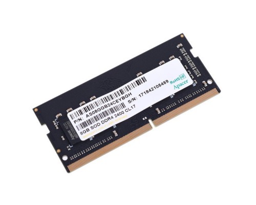 Память SO-DIMM DDR4 8Gb (pc-19200) 2400MHz Apacer Retail AS08GGB24CEYBGH/ES.08G2T.GFH