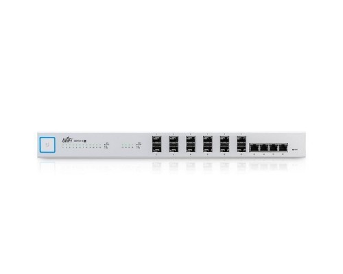 Коммутатор Ubiquiti UniFi Switch 16 XG управляемый 16xSFP+ 4x10GBASE-T US-16-XG