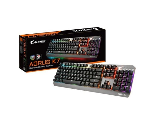 Клавиатура USB RUS BLACK AORUS K7 GIGABYTE