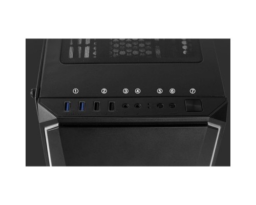 Корпус Zalman K1 ATX без БП Black