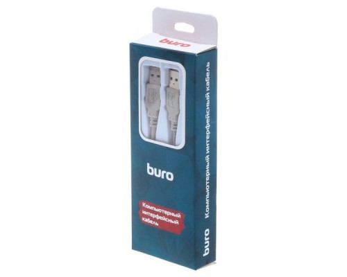 Кабель Buro BHP RET USB_AM30 USB A(m) USB A(m) 3м серый блистер