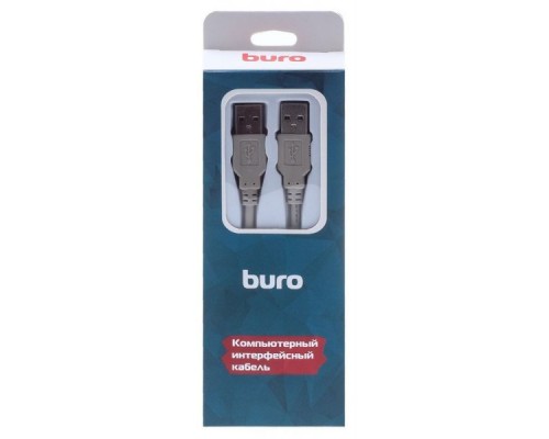 Кабель Buro BHP RET USB_AM30 USB A(m) USB A(m) 3м серый блистер