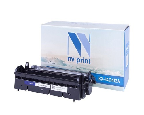 Фотобарабан NV-Print совместимый Panasonic KX-FAD412А для KX-MB2000/2020/2030. Чёрный. 6000 страниц.