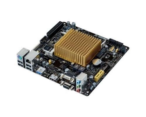 Материнская плата Asus J1800I-C CPU Atom integrated na DDR3 mini-ITX AC`97 8ch(7.1) GbLAN SATA2 VGA+HDMI+COM