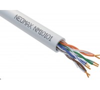 Кабель Neomax UTP 200Mhz, 4 пары, кат.5е, 305м., серый                                                                                                                                                                                                    