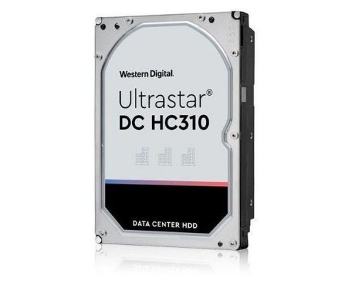 Жесткий диск HDD Server WD/HGST Ultrastar 7K6 (3.5’’, 4TB, 256MB, 7200 RPM, SATA 6Gb/s, 512E SE), SKU: 0B36040