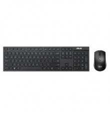 Клавиатура + мышь Asus W2500 клав:черный мышь:черный USB беспроводная slim Multimedia                                                                                                                                                                     
