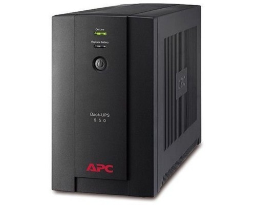 Источник бесперебойного питания APC Back-UPS BX950U-GR 480Вт 950ВА черный