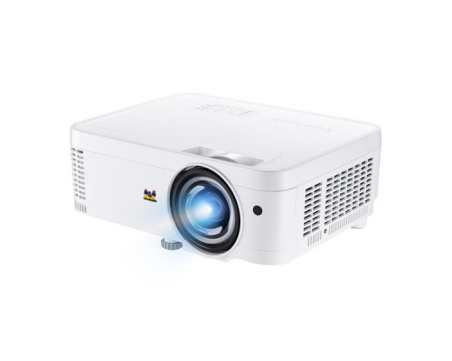 Проектор ViewSonic PS501W (DLP, WXGA 1280x800, 3500Lm, 22000:1, HDMI, 1x2W speaker, 3D Ready, lamp 15000hrs, short-throw, White, 2.6kg)