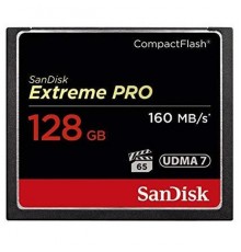 Карта памяти CF 128Gb SanDisk Extreme Pro SDCFXPS-128G-X46 R160 W150 VPG-65                                                                                                                                                                               