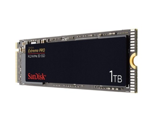 Твердотельный диск 1TB SanDisk Extreme PRO, M.2 2280, PCI-E 3x4 NVMe, [R/W - 3400/2800 MB/s]