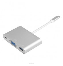 Переходник Greenconnect USB Type C -> VGA + USB 3.0 + Type C Greenconnect переходник USB Type C -> VGA + USB 3.0 + Type C                                                                                                                                 