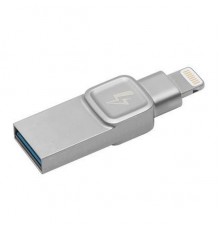 Флэш-драйв Kingston DataTraveler Bolt Duo 64GB,  OTG Lightning/USB 3.1, silver                                                                                                                                                                            