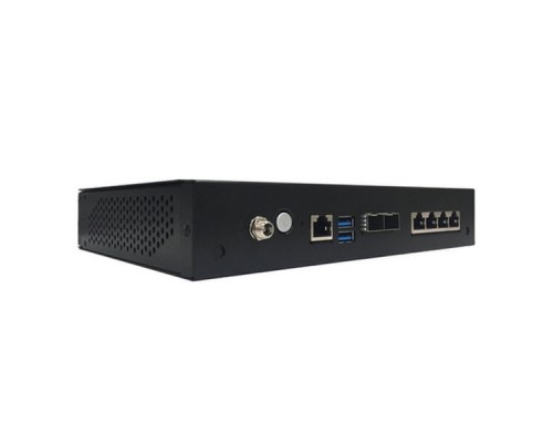 Платформа системного блока CAF-0260 Caswell Fanless Desktop Appliance CPU:Intel Atom (Denverton) C3538 Processor Memory:DDR4 Ethernet Ports:2x SFP+ 10GbE, 4x 1GbE RJ45