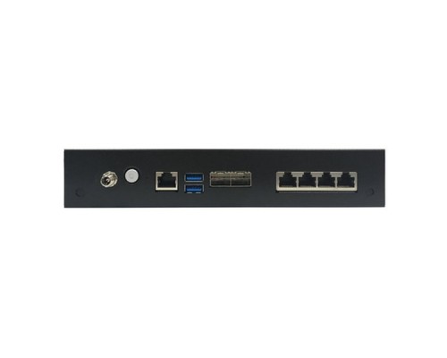 Платформа системного блока CAF-0260 Caswell Fanless Desktop Appliance CPU:Intel Atom (Denverton) C3538 Processor Memory:DDR4 Ethernet Ports:2x SFP+ 10GbE, 4x 1GbE RJ45