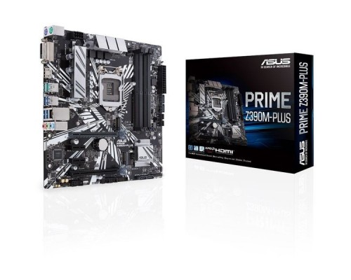 Материнская плата PRIME Z390M-PLUS LGA1151,Z390,USB3.1 GEN2,MB ,RTL