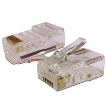 Коннектор Lanmaster (TWT-PL45-8P8C-6) UTP кат.6 RJ45 (упак.:100шт)                                                                                                                                                                                        