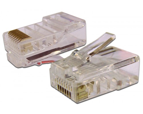 Коннектор Lanmaster (TWT-PL45-8P8C-6) UTP кат.6 RJ45 (упак.:100шт)