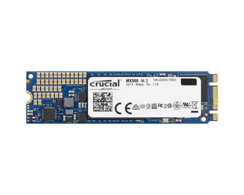 Накопитель SSD M.2 2280 250GB Crucial MX500 Client  CT250MX500SSD4 SATA 6Gb/s, 560/510, IOPS 95/90K, MTBF 1.8M, 3D TLC, 100TBW, RTL