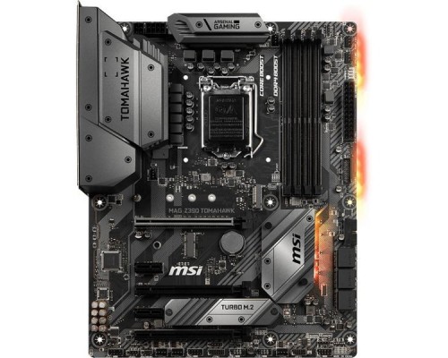 Материнская плата MAG Z390 TOMAHAWK, Socket 1151, Intel®Z390, 4xDDR4-2666, HDMI+DP, 3xPCI-Ex16, 2xPCI-Ex1, 6xSATA3(RAID 0/1/5/10), 2xM.2, 8 Ch Audio, 2xGLan, (2+4)xUSB2.0, (3+4)xUSB3.1, 1xUSB3.1 Type-C™, 1xPS/2, ATX, RTL