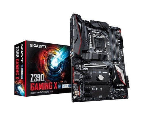 Материнская плата Gigabyte Z390 GAMING X S1151 Z390 2xPCI-E HDMI GbLAN SATA RAID ATX 4DDR4 (RTL)