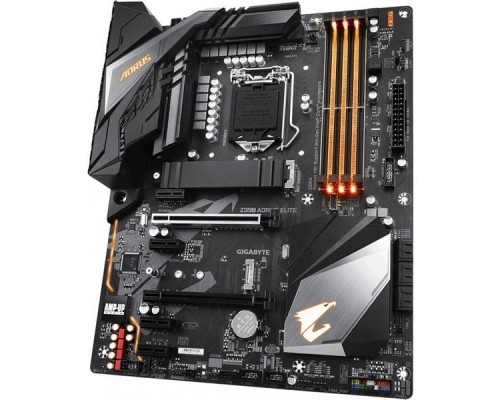 Материнская плата Z390 AORUS ELITE, Socket 1151, Intel®Z390, 4xDDR4-2666, HDMI, 2xPCI-Ex16, 4xPCI-Ex1, 6xSATA3(RAID 0/1/5/10), 2xM.2, 8Ch Audio, 1xGLan, (4+4)xUSB2.0, (6+2)xUSB3.1, (0+1)xUSB3.1 Type-C™, ATX, RTL,