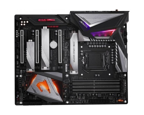 Материнская плата Gigabyte Z390 AORUS MASTER S1151 Z390 PCI-E HDMI GbLAN SATA RAID ATX 4DDR4 (RTL)
