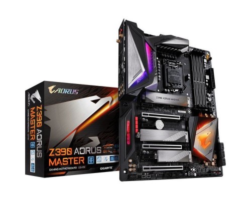 Материнская плата Gigabyte Z390 AORUS MASTER S1151 Z390 PCI-E HDMI GbLAN SATA RAID ATX 4DDR4 (RTL)