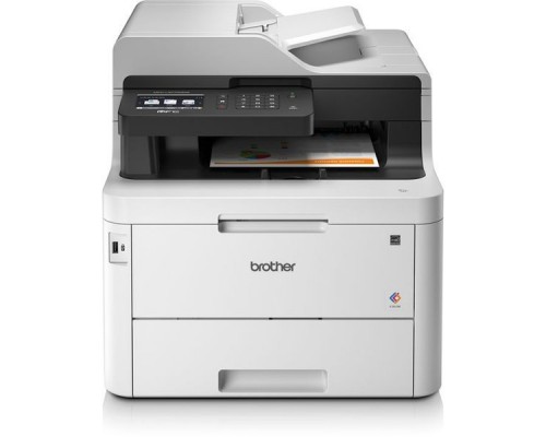 МФУ Brother MFC-L3770CDW, цв.светодиодный, A4, 24стр/мин, 512Мб, факс, дуплекс, DADF50, LAN, WiFi,