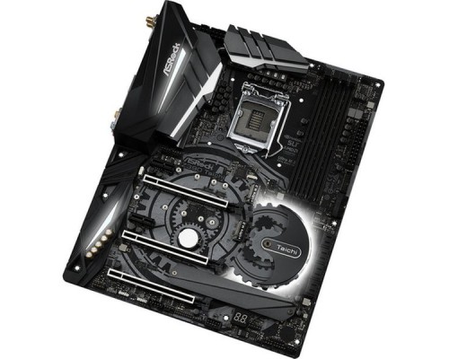 Материнская плата ASROCK Z390 TAICHI, Socket 1151, Intel®Z390, 4xDDR4-2666, HDMI+DP, 3xPCI-Ex16, 2xPCI-Ex1, 8xSATA3(RAID 0/1/5/10), 3xM.2, 8Ch Audio, 2xGLan, Wi-Fi, (0+3)xUSB2.0, (7+4)xUSB3.1, (1+1)xUSB3.1 Type-C™, 1xPS/2, ATX, RTL,