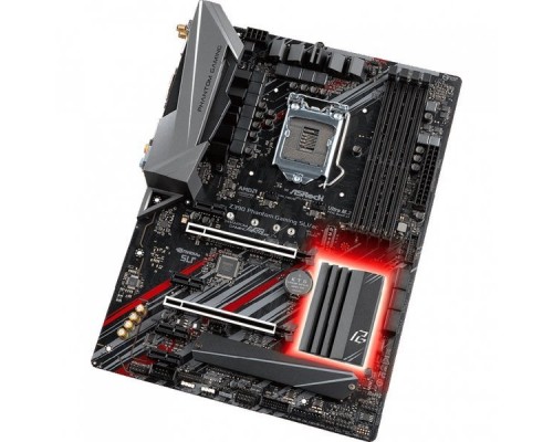 Материнская плата Z390 PHANTOM GAMING SLI, Socket 1151, Intel®Z390, 4xDDR4-2666, DVI-D+HDMI, 2xPCI-Ex16, 4xPCI-Ex1, 6xSATA3(RAID 0/1/5/10), 2xM.2, 8 Ch Audio, 2,5GLan, (0+3)xUSB2.0, (5+4)xUSB3.1, 1xUSB3.1 Type-C™, 1xPS/2, ATX, RTL,