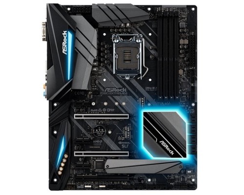 Материнская плата ASRock Z390 Extreme4 S1151 Z390 2xPCI-E Dsub+HDMI+DP GbLAN SATA RAID ATX 4DDR4 (RTL)