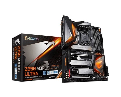 Материнская плата Gigabyte Z390 AORUS ULTRA S1151 Z3903xPCI-E HDMI GbLAN SATA RAID ATX 4DDR4 (RTL)