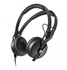 Закрытые мониторные наушники Sennheiser HD 25, 16 - 22000 Гц, 70 Ом, кабель 1,5 м., разъём 3,5/6,3 мм                                                                                                                                                     