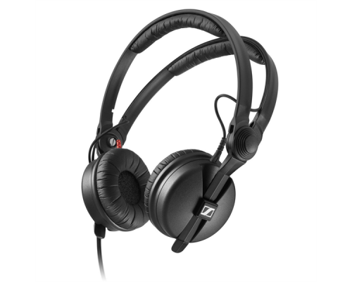 Закрытые мониторные наушники Sennheiser HD 25, 16 - 22000 Гц, 70 Ом, кабель 1,5 м., разъём 3,5/6,3 мм