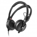 Закрытые мониторные наушники Sennheiser HD 25, 16 - 22000 Гц, 70 Ом, кабель 1,5 м., разъём 3,5/6,3 мм