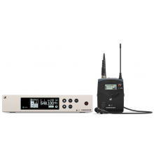 Беспроводная РЧ-система Sennheiser EW 100 G4-ME2-A, 516-558 МГц, 20 каналов, рэковый приёмник EM 100 G4, поясной передатчик SK 100 G4, петличный микрофон ME-2, круговая диаграмма направленности                                                         