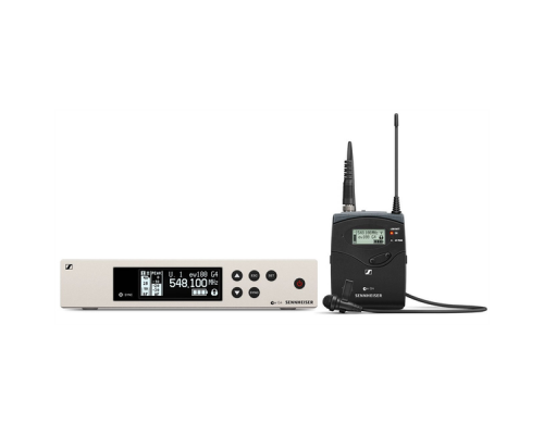 Беспроводная РЧ-система Sennheiser EW 100 G4-ME2-A, 516-558 МГц, 20 каналов, рэковый приёмник EM 100 G4, поясной передатчик SK 100 G4, петличный микрофон ME-2, круговая диаграмма направленности