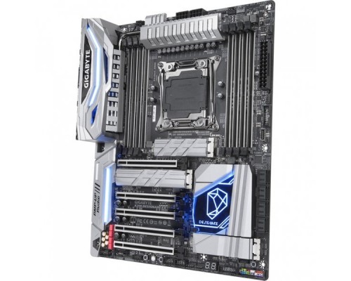 Материнская плата GIGABYTE X299 DESIGNARE EX, Socket 2066, Intel®X299, 8xDDR4-2400, 5xPCI-Ex16, 8xSATA3,(RAID 0/1/5/10) 3xM.2, 8 Ch Audio, 2xGLan, Wi-Fi, (2+4)xUSB2.0, (4+4)xUSB3.0, (2+1)xUSB3.1 Type-C™, 2xDisplayPort In, 1xPS/2, ATX, OEM