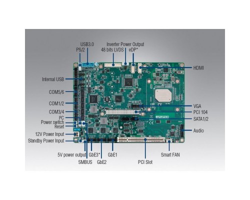 Материнская плата ADVANTECH PCM-9563N-S1A1E