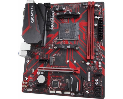 Материнская плата B450M GAMING, Socket AM4, AMD B450, 2xDDR4-2933, D-SUB+DVI-D+HDMI, 1xPCI-Ex16, 2xPCI-Ex1, 4xSATA3(RAID 0/1/10), 1xM.2, 8 Ch Audio, GLan, (2+4)xUSB2.0, (4+2)xUSB3.1, 2xPS/2, mATX, RTL