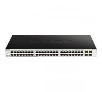 Коммутатор D-Link DGS-1210-52MP/ME DGS-1210-52MP/ME/B1A 48G 4SFP 48PoE 370W управляемый                                                                                                                                                                   