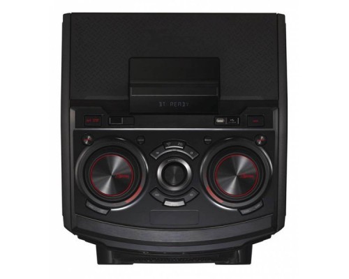 Микросистема LG OM7550K черный/черный 1000Вт/FM/USB/BT (в комплекте: диск 2000 песен)